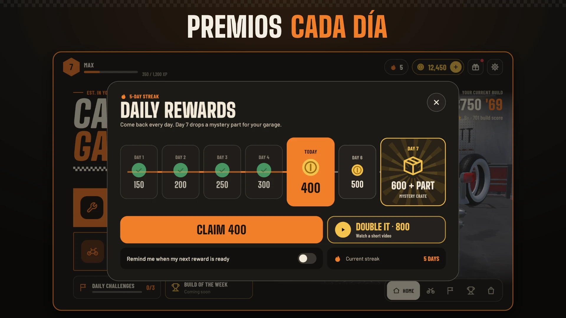 Premios cada día